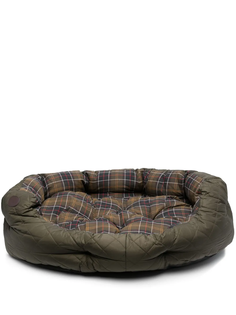 Barbour チェック ドッグベッド - グリーン Barbour チェック ドッグベッド - グリーン