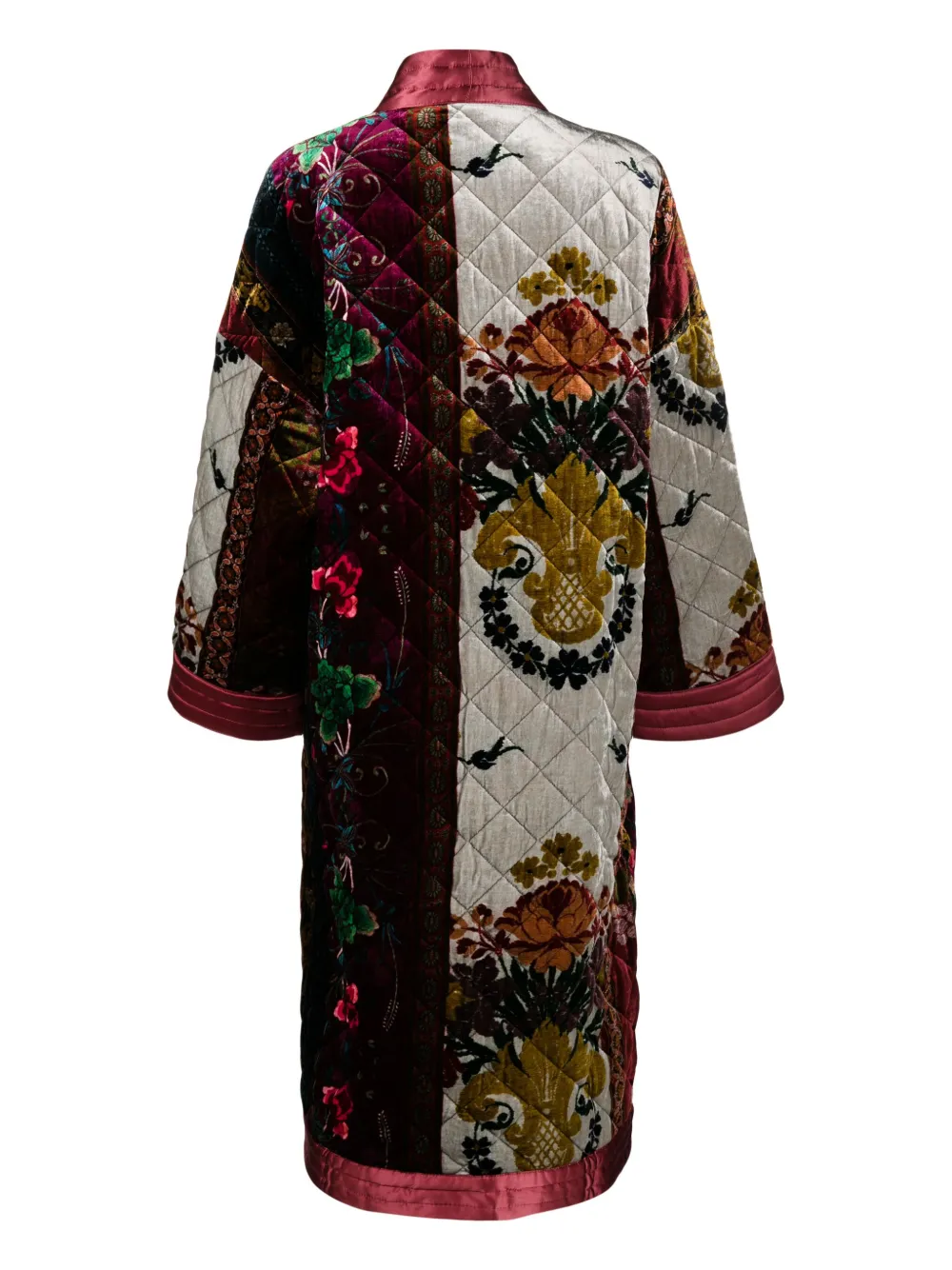 Pierre-Louis Mascia Jas met bloemenprint - Rood