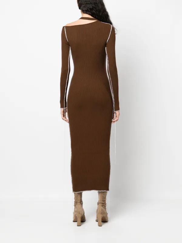 knit cut out midi dress ROCIO KNIT CUT OUT MIDI DRESS Mable Clothing