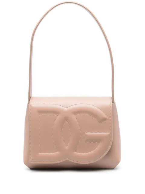 Dolce & Gabbana DG Logo leather shoulder bag