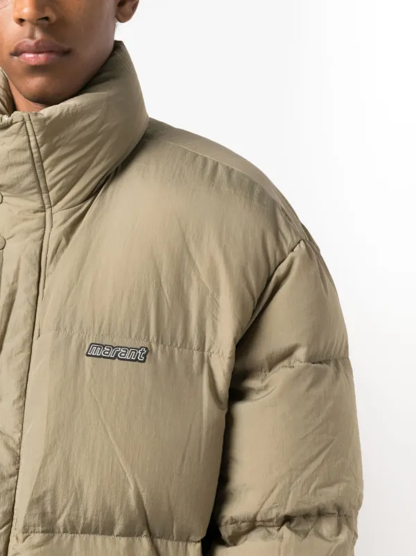 Padded cheap jacket beige