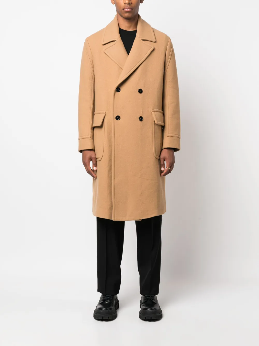 DONDUP Jas van scheerwol - Beige