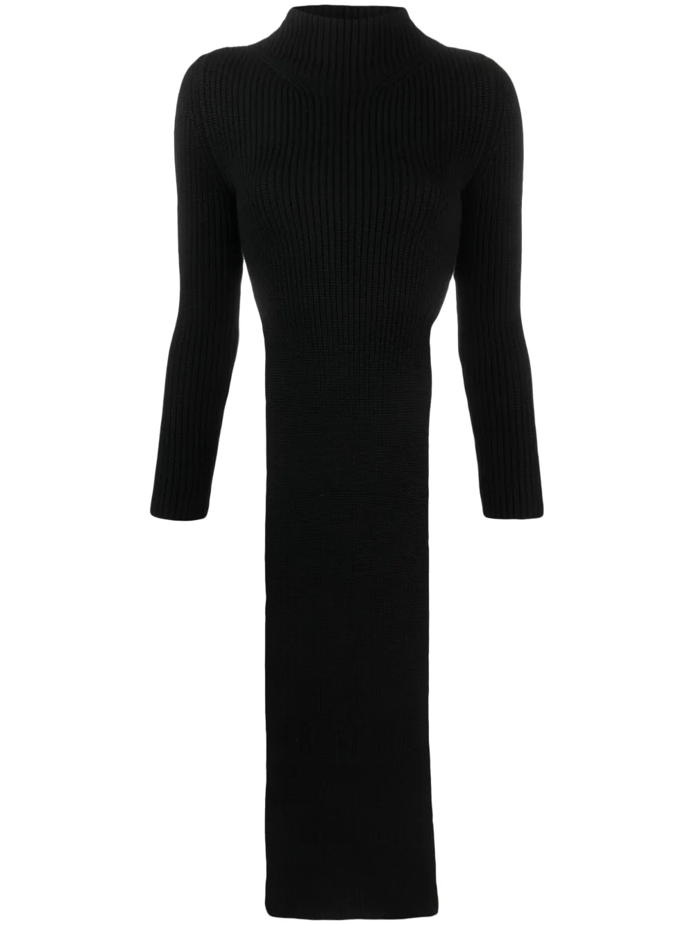 Patou cut-out detail wool knitted top | Black | Image 1