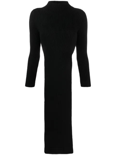 Patou cut-out detail wool knitted top 