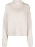 Lisa Yang roll-neck cashmere jumper - Neutrals
