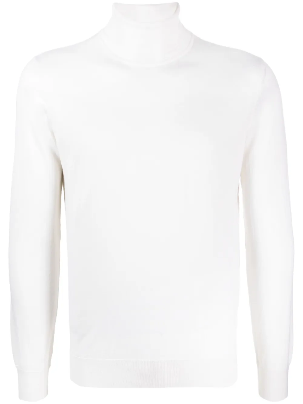 Zegna roll-neck fine-knit jumper | White | Image 1