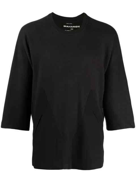 Maharishi crew-neck knitted T-shirt