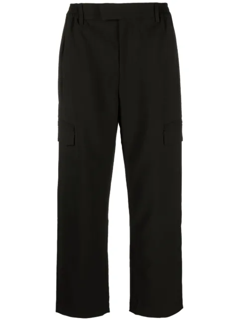 Represent cargo-pocket straight-leg trousers 