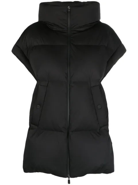Herno short-sleeve down jacket