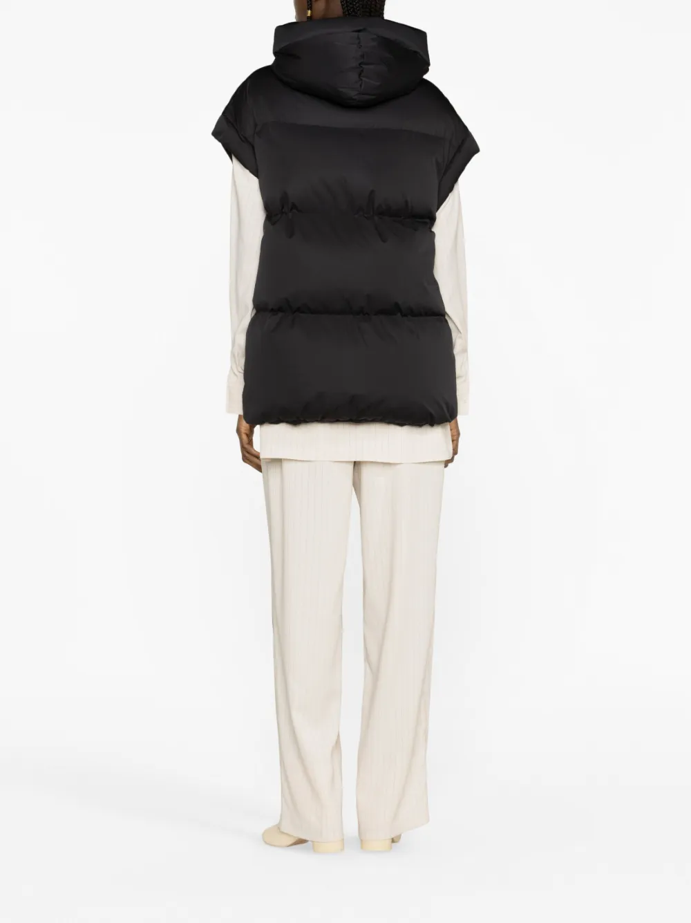 Herno Sleeveless Down Jacket In 黑色