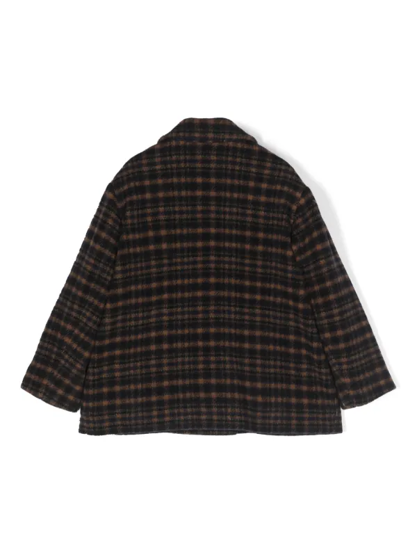 Bonpoint チェック コート - Farfetch 