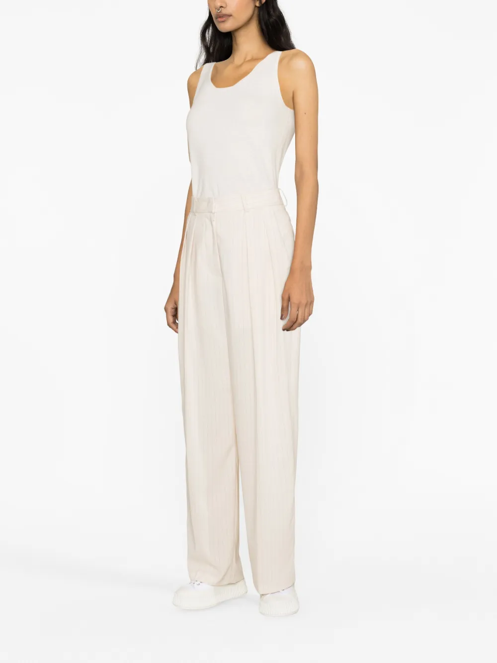 FABIANA FILIPPI WOOL-BLEND TANK TOP