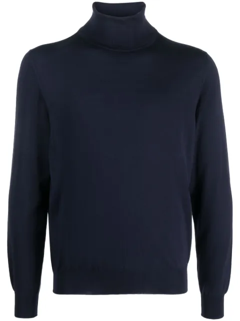 Kiton roll-neck wool jumper
