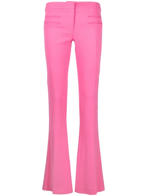 Blumarine pantalones acampanados con tiro bajo 
