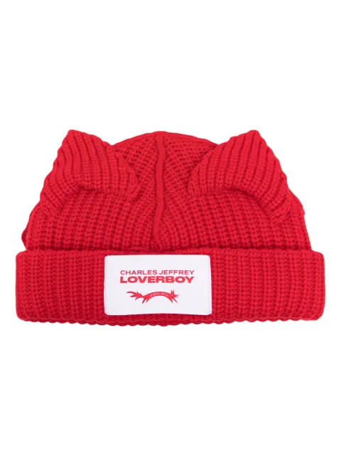 Charles Jeffrey Loverboy Loverboy ribbed-knit beanie
