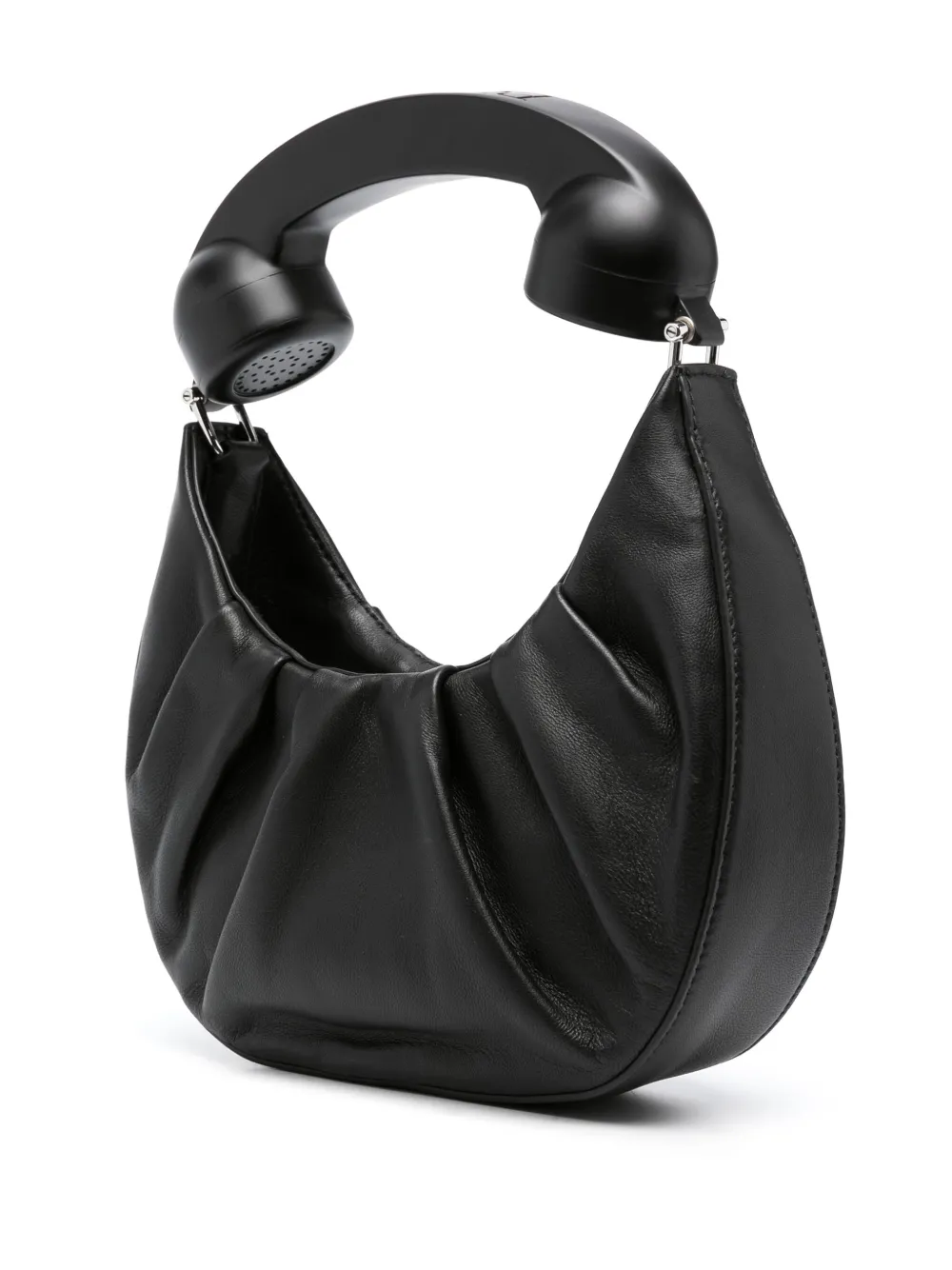 Puppets And Puppets Leather Phone Hobo Tote Bag Farfetch