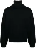 Charles Jeffrey Loverboy slouchy-hood felted jumper - Black