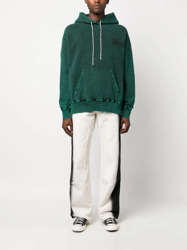 Aries ダメージ パーカー | グリーン | FARFETCH JP