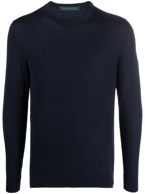 Kiton long-sleeve wool jumper