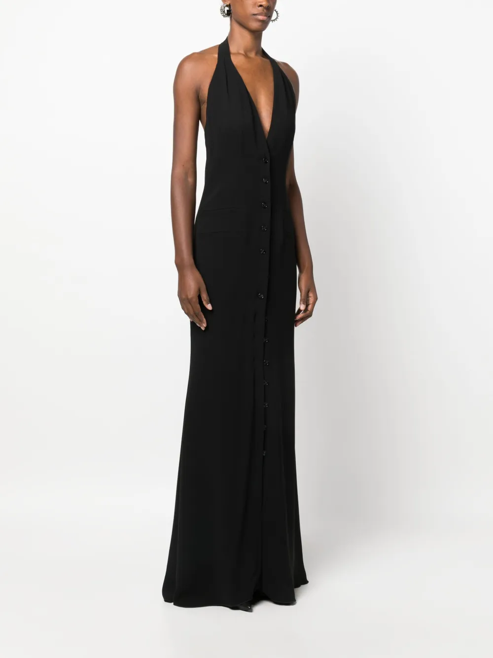 Blumarine Mouwloze jurk Zwart