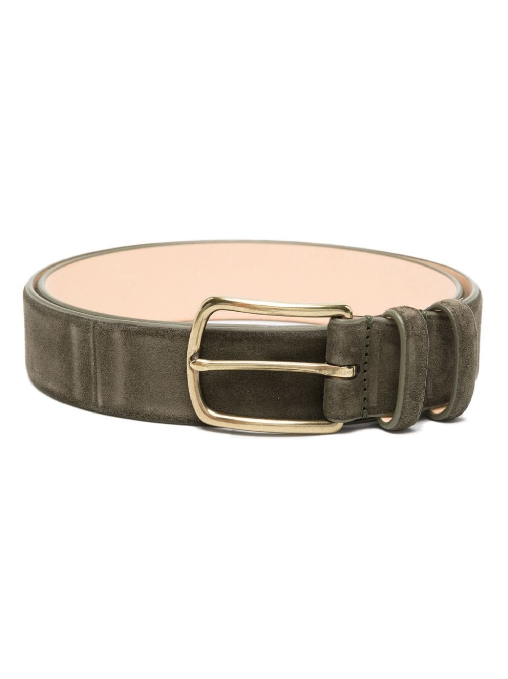 suede buckle belt