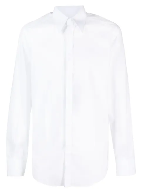 Dolce & Gabbana camisa con cuello de pico