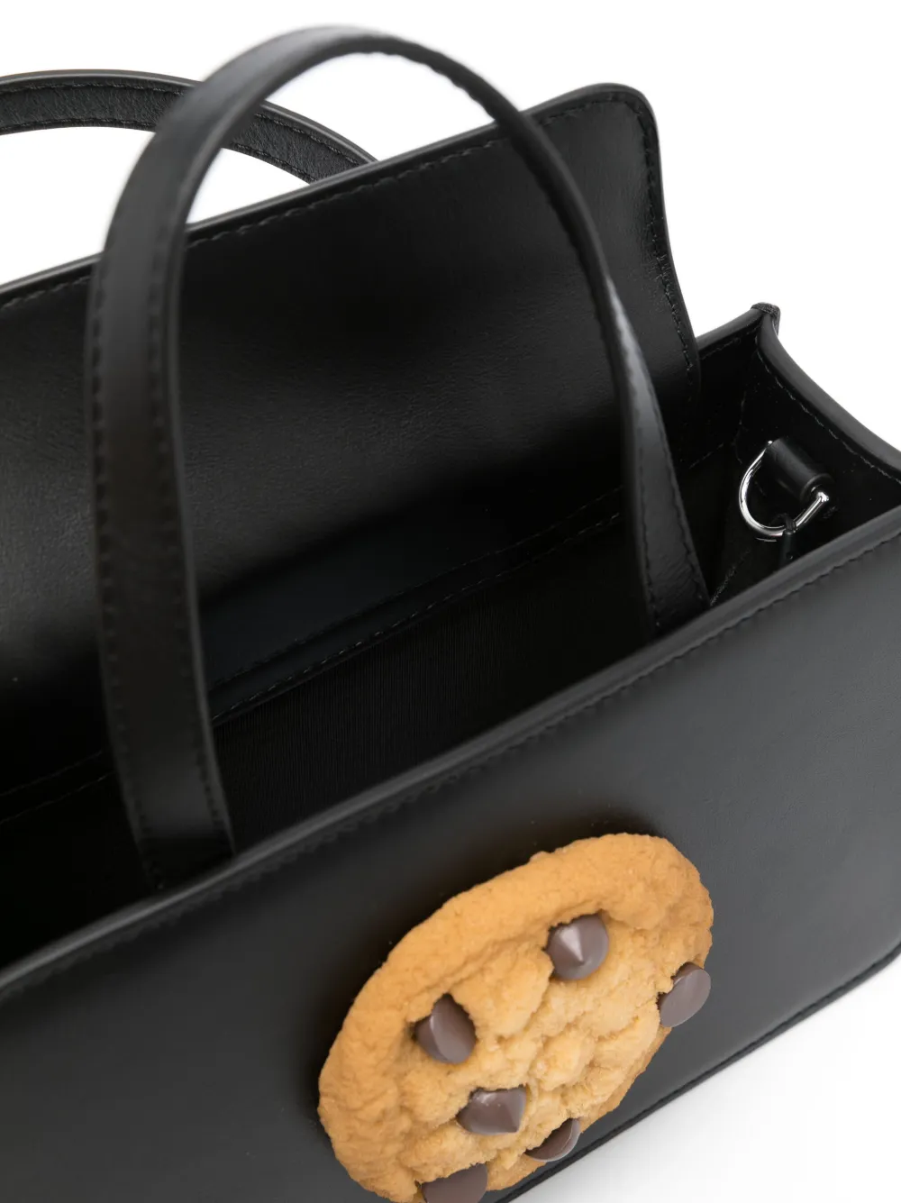 Puppets And Puppets Cookie Small Leather Shoulder Bag In Black ModeSens