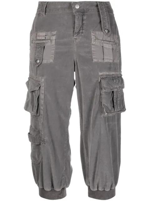 Blumarine multi-pocket cropped trousers 