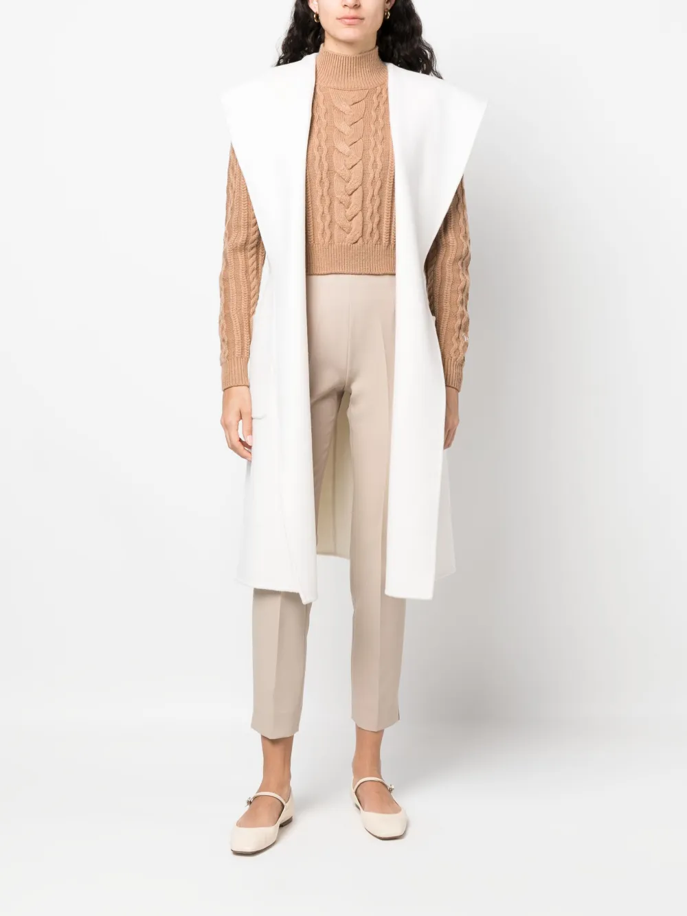 PT Torino slim-fit cropped trousers - Beige