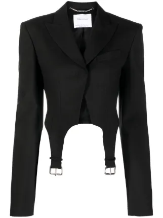 アウターその他 BLUMARINE Woman Blazer Black 2B069A N0990 Blumarine Outlet: Blazer woman - Black | Blumarine blazer