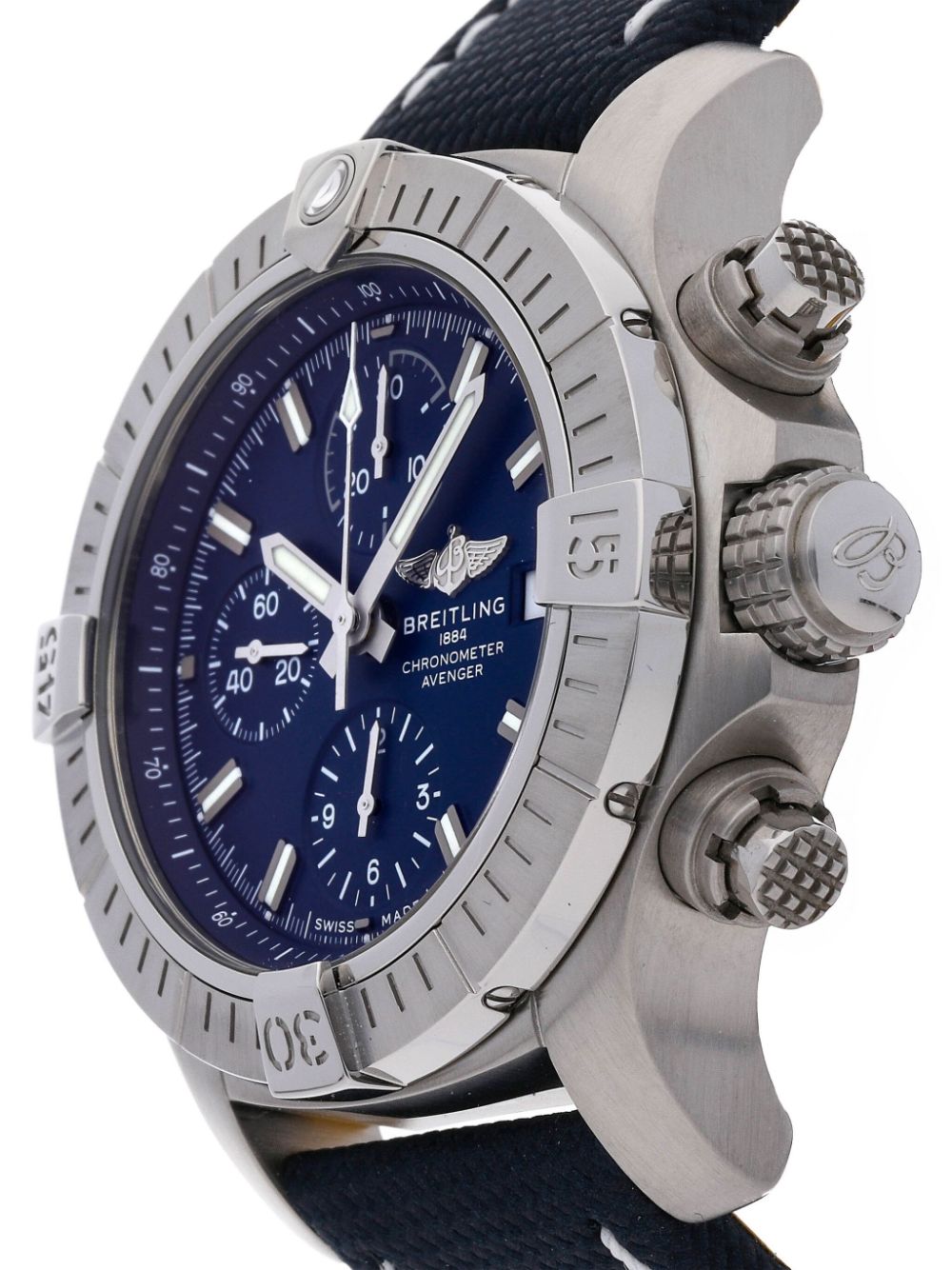 Breitling 2021 pre-owned Avenger Chronograph horloge - BLUE