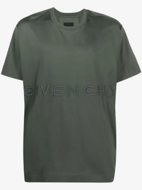 Givenchy t-shirt en coton à logo brodé
