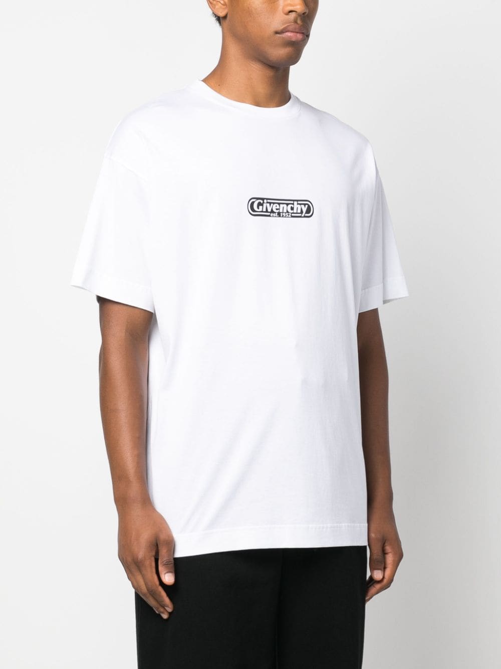 Givenchy T-shirt met logoprint Wit