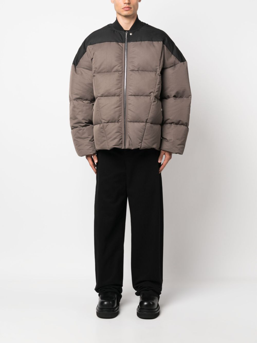 Image 2 of Rick Owens quilted padded Flight jacket