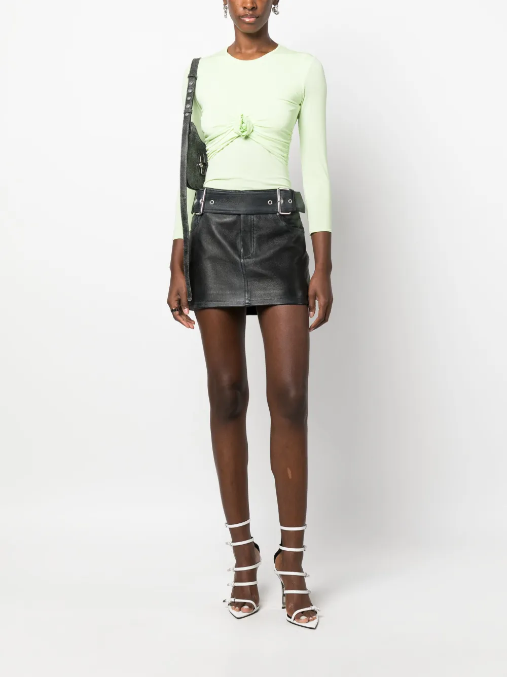 Blumarine Oberteil mit Blumenapplikation | T-Shirts | Image 2