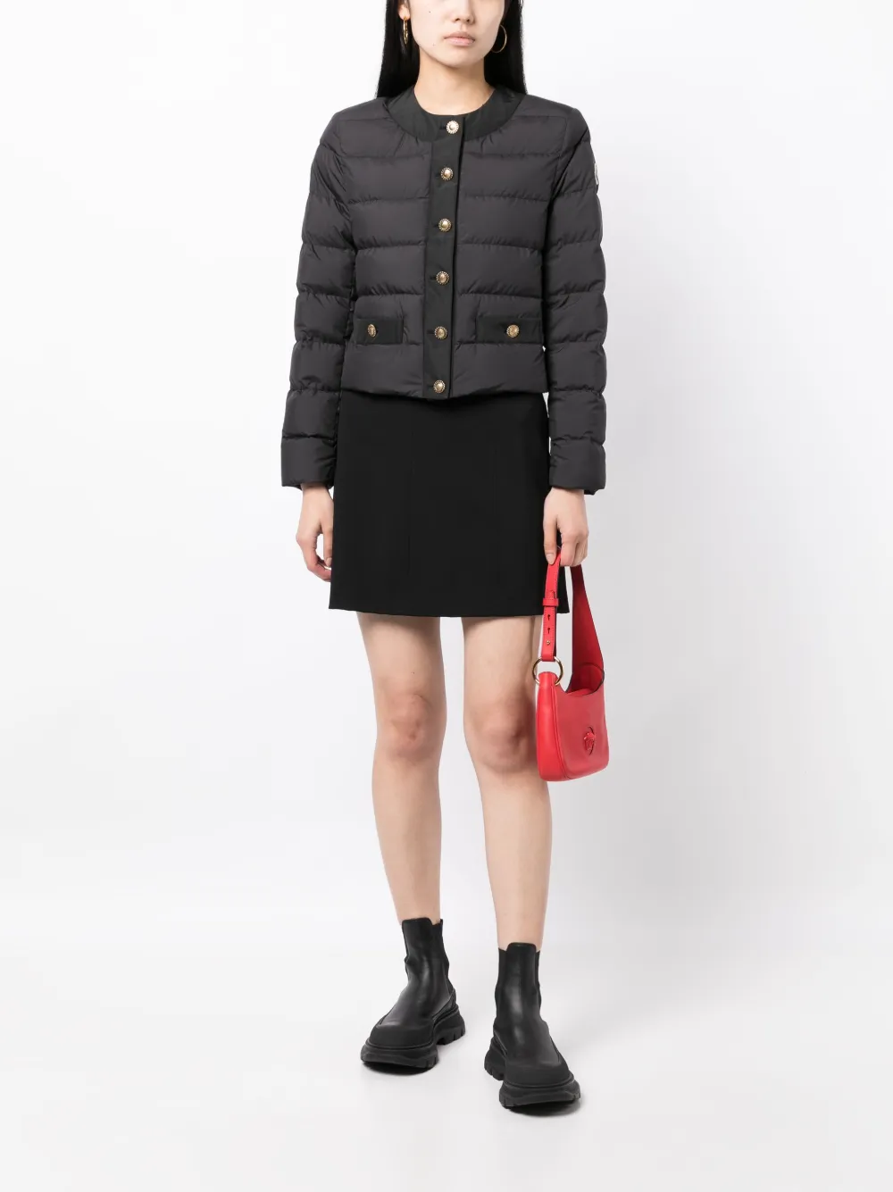 Moncler Gewatteerd jack - Zwart
