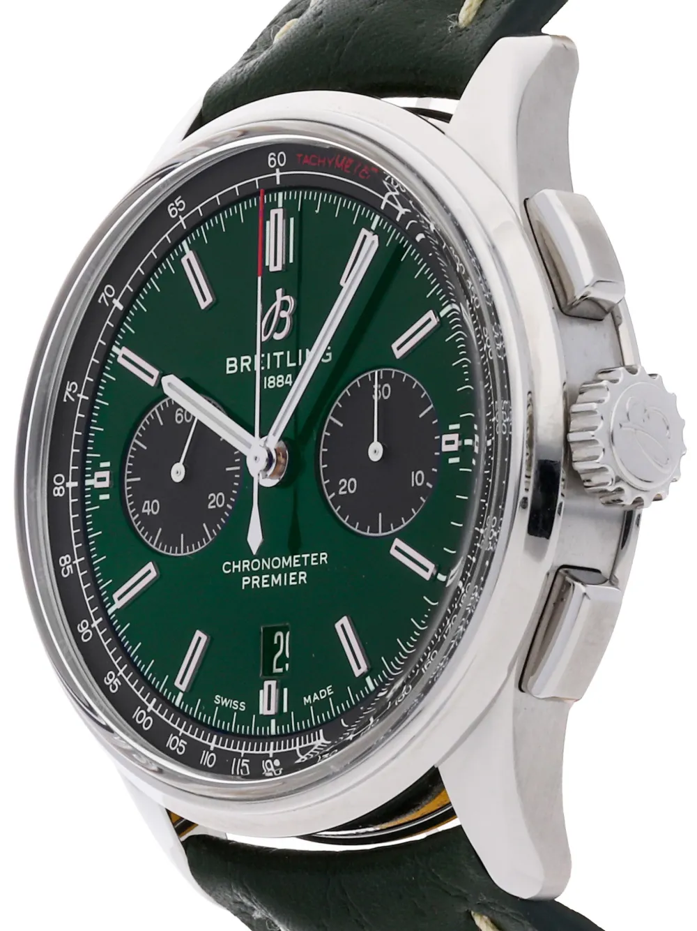 Breitling 2019 pre-owned Premier B01 Chronograph horloge - GREEN