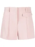 Blanca Vita pressed-crease short shorts - Pink