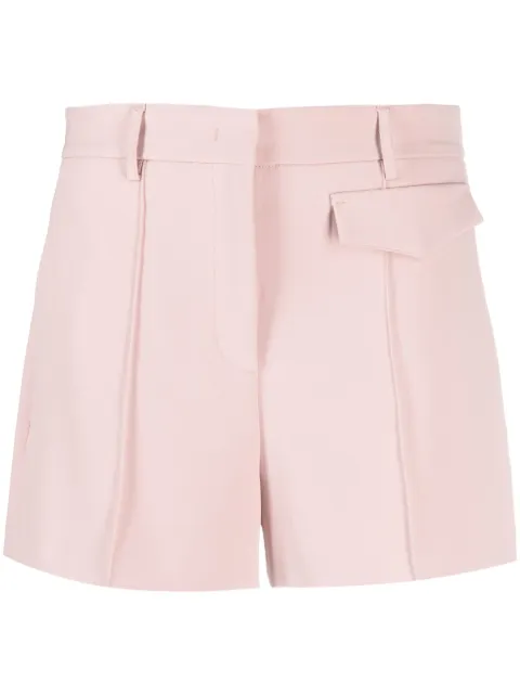Blanca Vita shorts con pinzas 
