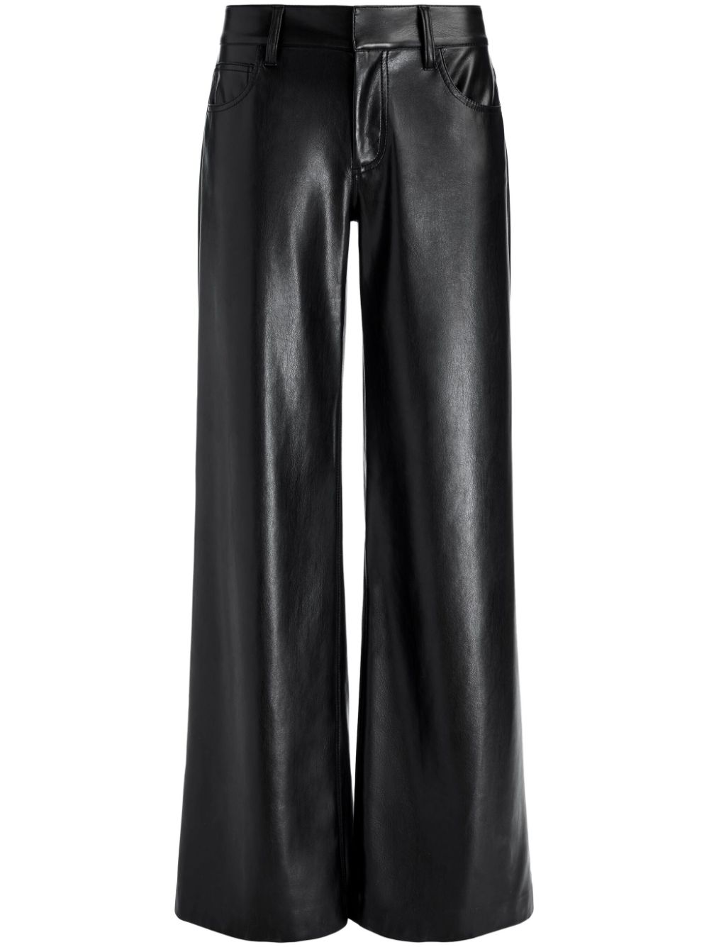alice + olivia Trish low-rise flared trousers - Black