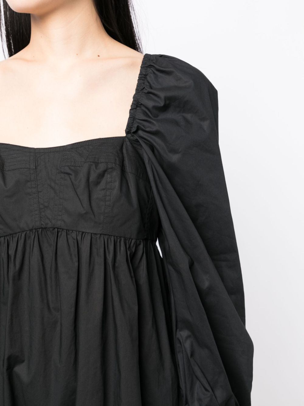 Shop Ulla Johnson Alita Fully-pleated Dress In Black