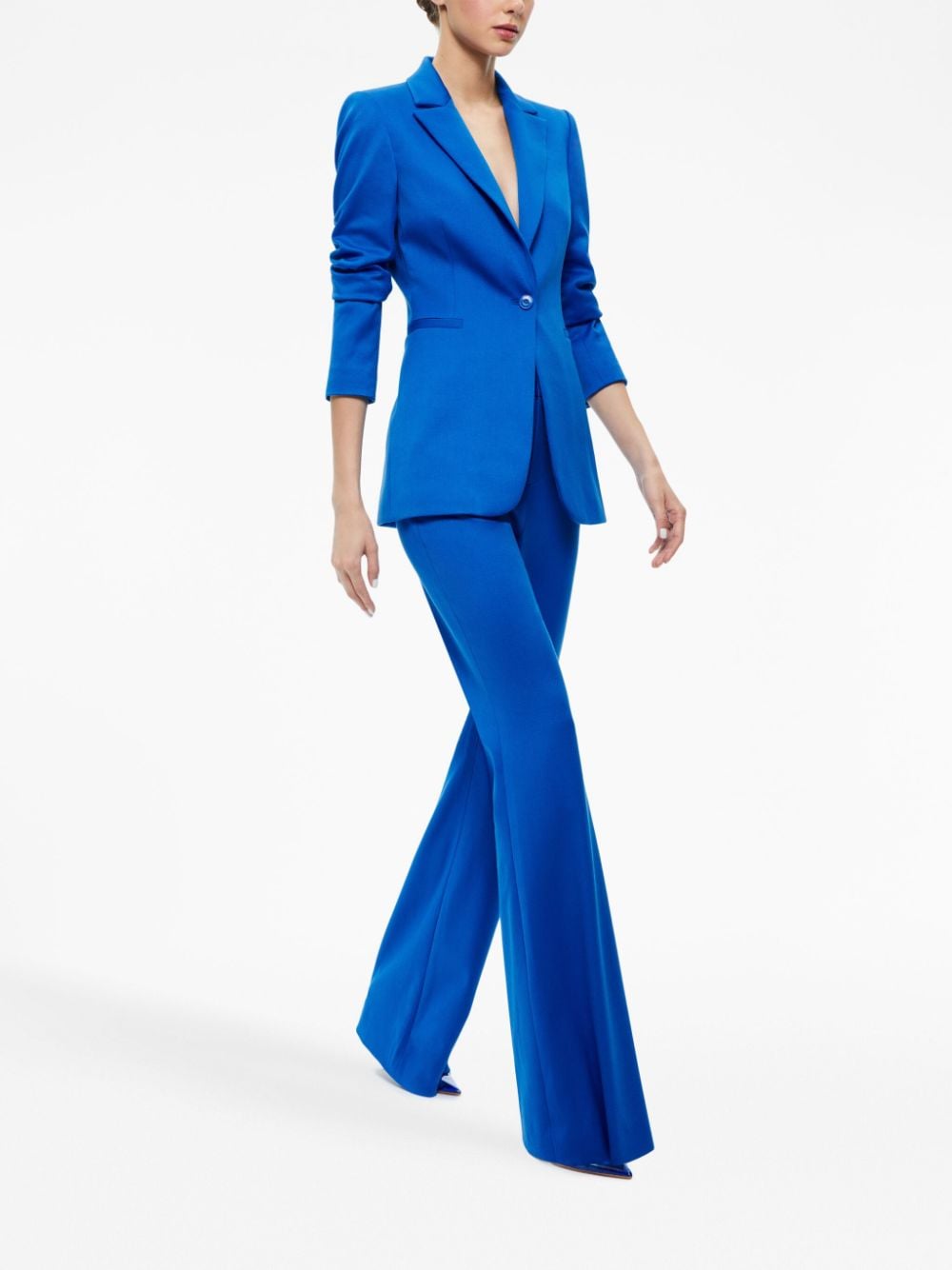 alice + olivia Breann getailleerde blazer - Blauw