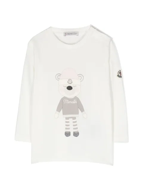Moncler Enfant graphic-print cotton Sweatshirt