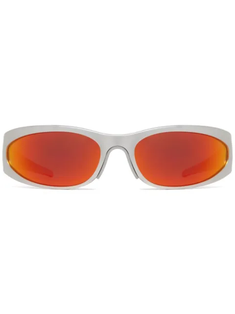 Balenciaga Eyewear lunettes de soleil Reverse XP Wrap à monture ovale 