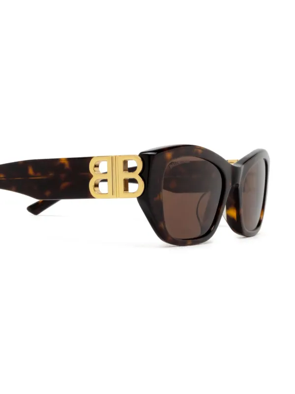 Balenciaga Eyewear Dynasty square-frame Sunglasses | Brown