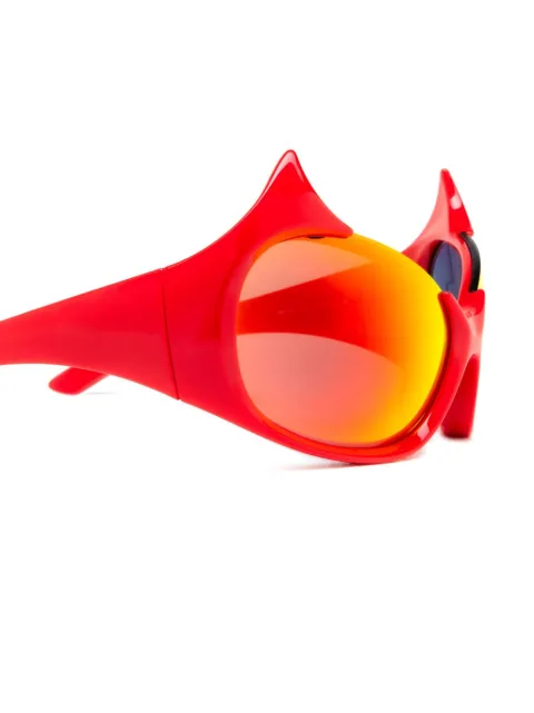 Balenciaga Eyewear Gotham oversize-frame sunglasses BB0284S004 - 2