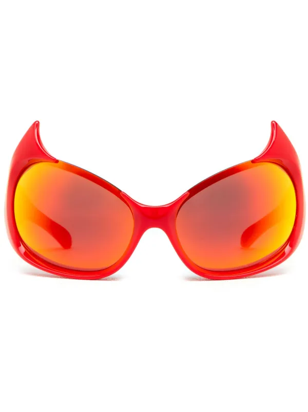 Paco Rabanne Sunglasses パコラバネ サングラス レッド 小物