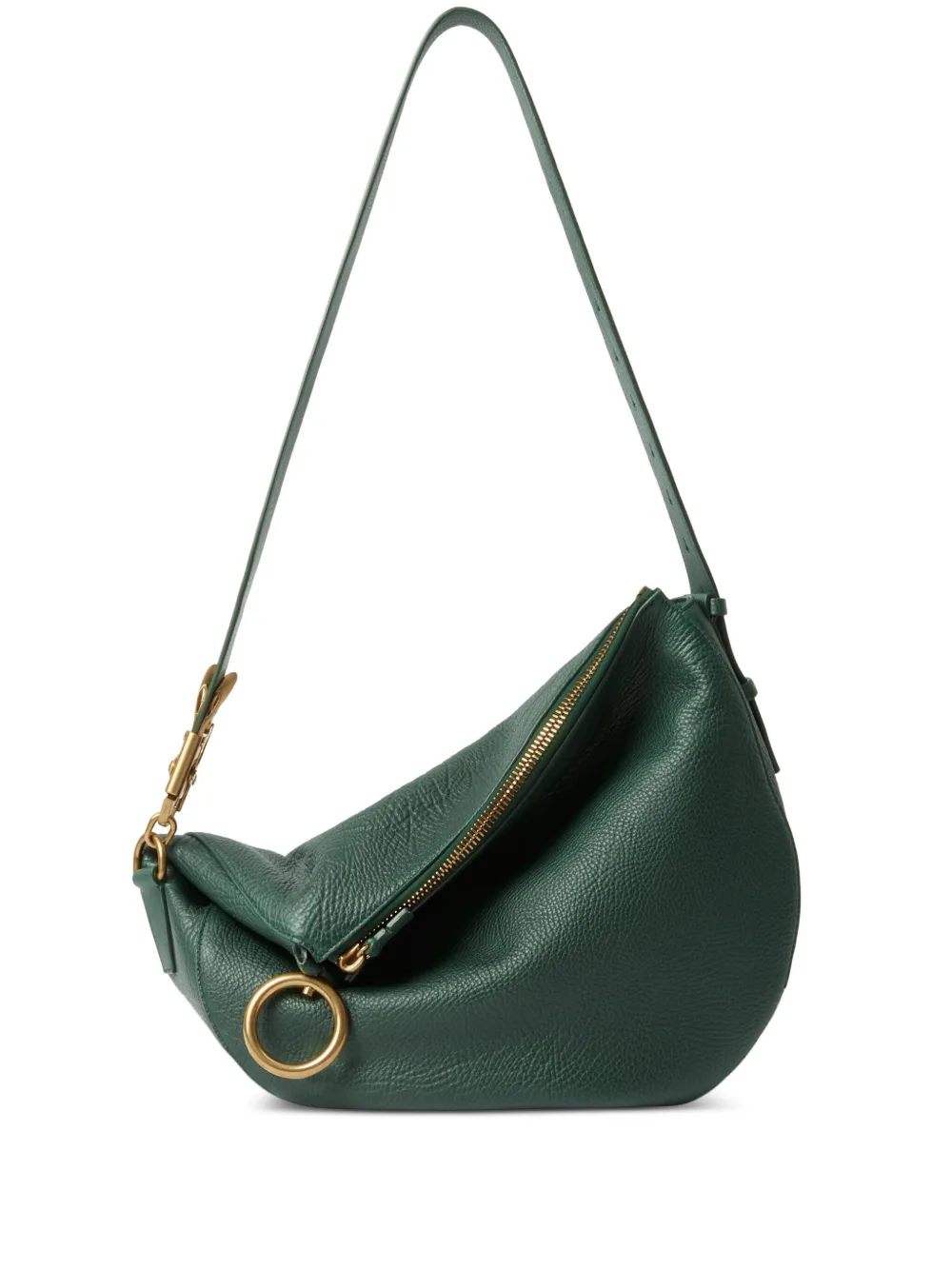 Burberry Medium Knight Shoulder Bag In Green