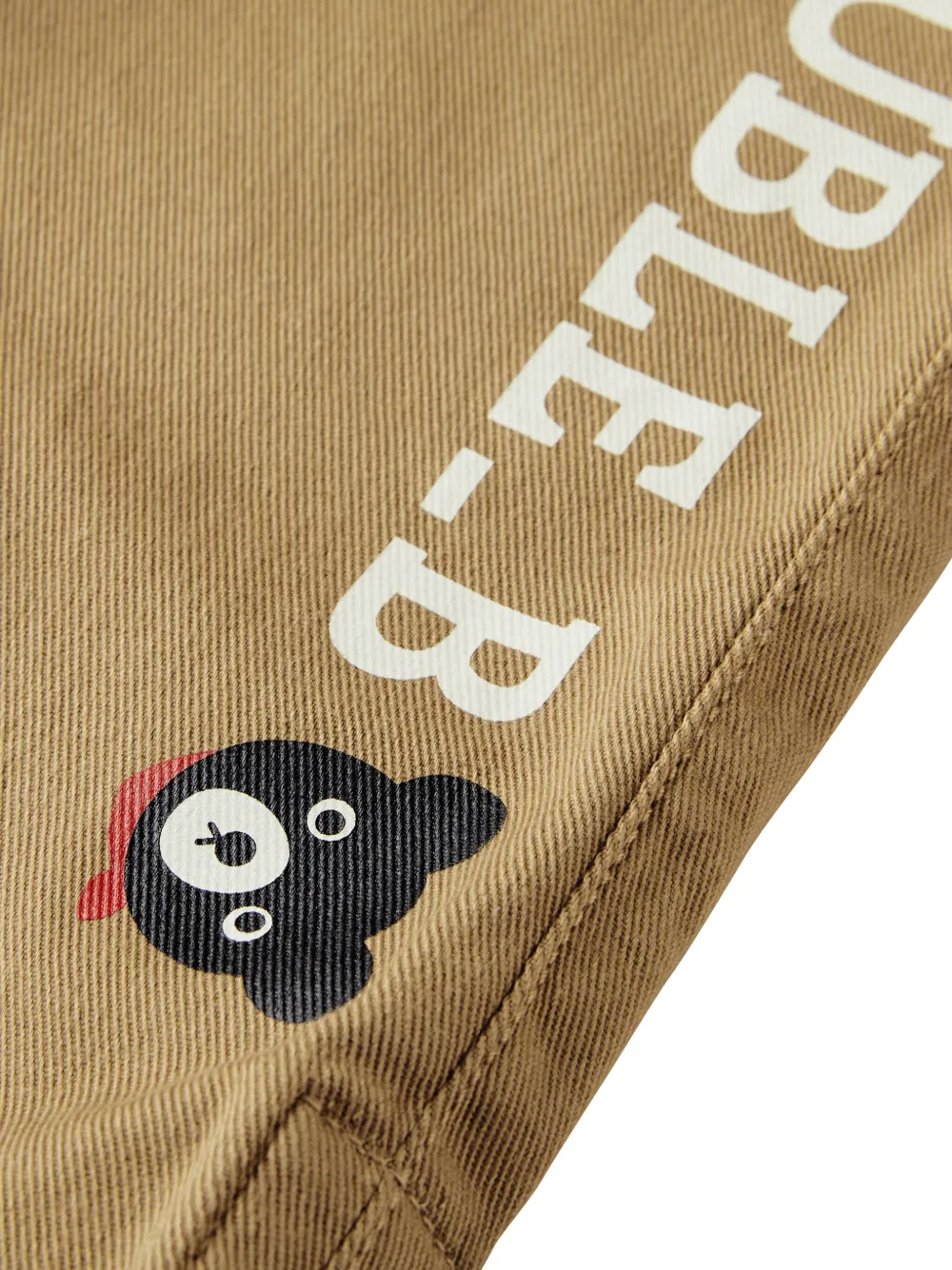 Miki House Broek met logoprint Groen