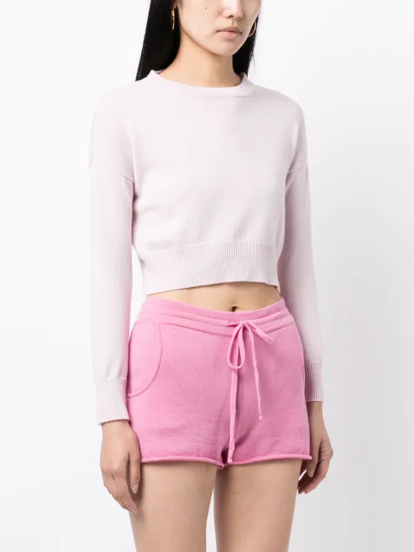 Teddy cropped outlet jumper